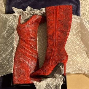 Brand new high heel boots